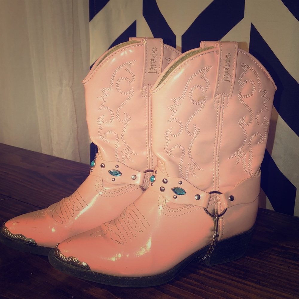 👧 Sz. 1 Laredo Cowgirl Boots